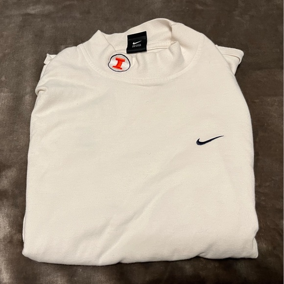 Vintage Nike University of Illinois Illini mock turtleneck - men’s medium - Picture 2 of 6